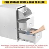 Outdoor Kitchen Drawers, Stainless Steel BBQ Drawer with Divider - Built-in Flush Mount for BBQ Islands - 2 of 4
