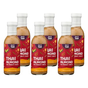 Yai's Thai Thai Almond Sauce No-Peanut - Case of 6/12 oz - 1 of 4