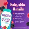 Vitafusion Gorgeous Hair Skin & Nails Supplement Gummies - Raspberry - 135ct - 3 of 4