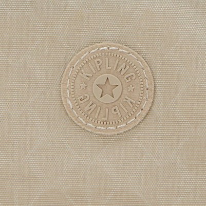 sign beige embossed