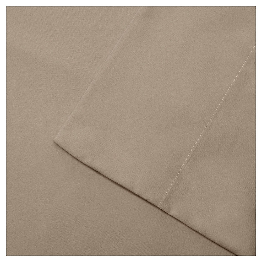 UPC 675716558666 product image for Full 3M Microcell All Season Lightweight Sheet Set Khaki | upcitemdb.com