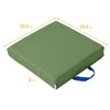 ECR4Kids SoftZone Floor Cushions, Square, 6-Piece - 2 of 4
