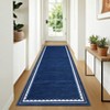 Machine Washable Area Rug for Living Room Bedroom, Modern Bordered Home Decor Carpet for Dining Room Office - 3 of 4