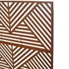 PAGED Outdoor Privacy Screen, Metal Balcony Privacy Screen Outdoor, Freestanding Decorative Fence Privacy Screen for Outside Lawn Garden - 3 of 4