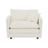 NicBex Modular Sofa Chair, Comfy Deep Single Sofa, Upholstered Sleeper Sofa with 1 Toss Pillow, Sectional Couch for Living Room, Reading Armchair - 4 of 4