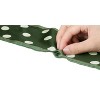 INSPIRE CHIC Women's Lovely Polka Dot Pattern Hair Band Neck Wraps 38.5x3.5 inches(LxW) - 4 of 4