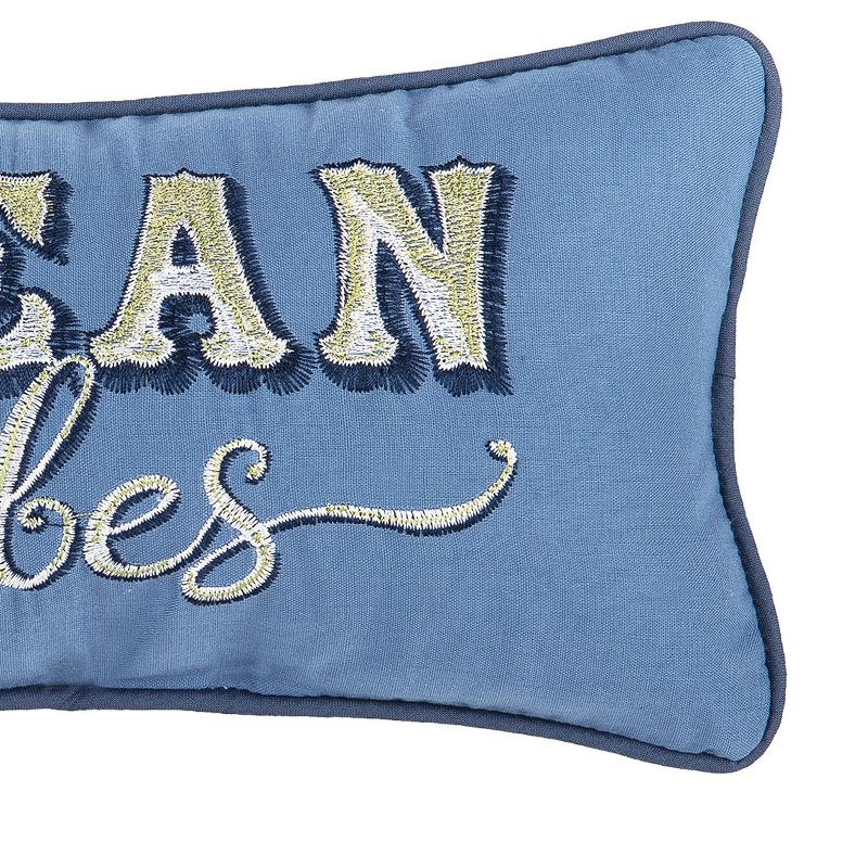 C&F Home Ocean Vibes Embroidered Throw Pillow, 3 of 5