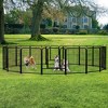 GOTGELIF 16 Panels 32" Height Dog Playpen Heavy Duty Pet Fence Indoor Outdoor - 4 of 4