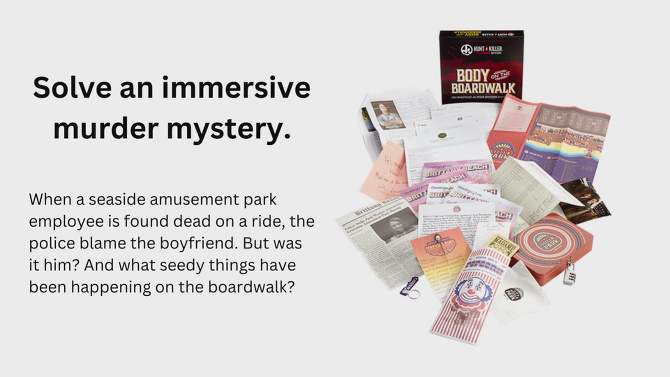 Hunt A Killer Body On The Boardwalk Board Game, 2 of 7, play video