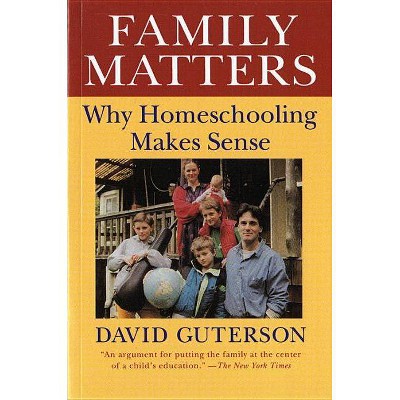 Family Matters - (Harvest Book) by  David Guterson (Paperback)