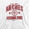 Men's Arches National Park Established Date Pull-Over Hoodie - 2 of 4