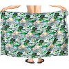 HAPPY BAY Men's Beachwear Wraps Swim Bath Trunk Swimsuit Regular Surfing Swimwear Summer Sarong Long Pareo Beach Wrap One Size Gray, Tree - 4 of 4