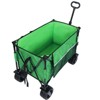 BEAFUP Heavy-Duty Folding Beach Wagon Cart 480lbs Capacity with All-Terrain Wheels & Waterproof Picnic Mat | Ideal for Camping, Picnic, Beach - 4 of 4