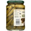 Woodstock Foods Organic Kosher Baby Dill Pickles - Case of 6/24 oz - 4 of 4