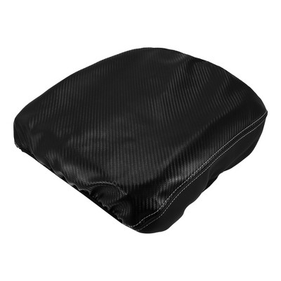Unique Bargains Microfiber Leather Armrest Cover for Dodge for Ram 1500 2500 3500 19-21 Black