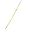 Guili Gold-plated Sterling Silver White Cubic Zirconia Heart 'LOVE' Necklace - 3 of 3