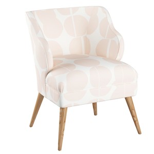 Modern Chair - Potter Dot Pink - Designlovefest