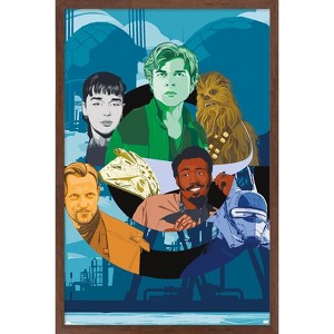 Trends International Star Wars: Solo By Kwasi81 Framed Wall Poster Prints - 1 of 4