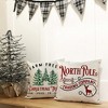4 Pcs 18x 18 Christmas Pillow Covers Farmhouse Rustic Winter Xmas Decorative Pillow Cases - 3 of 4