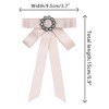 INSPIRE CHIC Women's Elegant Pre-tied Rhinestone Fashion Bow Ties - 2 of 4