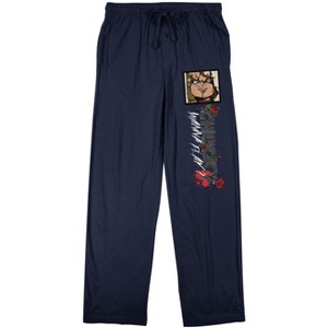 Chucky Wanna Play Men's Navy Sleep Pajama Pants - 1 of 4