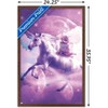 Trends International James Booker - Kitty Cat Riding On Space Galaxy Unicorn Framed Wall Poster Prints - 3 of 4