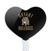 Bryant University Official Logo Heart Love Cupcake Picks Toppers Decoration Set of 6 - 2 of 4