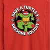 Boys' - Teenage Mutant Ninja Turtles - Have A Turtley Awesome Holiday Long Sleeve Graphic T-Shirt - 2 of 4