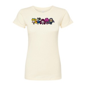 Women's - Mattel - 80Th Lineup Color Fitted Graphic T-Shirt - 1 of 2