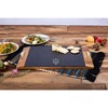 NCAA Indiana Hoosiers Covina Acacia Wood and Slate Black with Gold Accents Serving Tray - 2 of 4