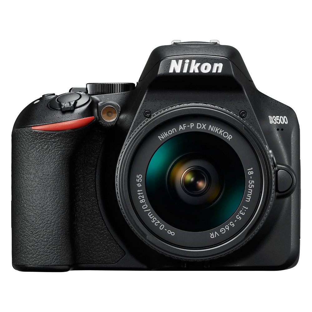 Nikon D3500 24.2MP DSLR Camera with AF-P DX 18-55mm VR Lens - 1590  18208015900