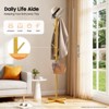 YIYIBYUS Freestanding Coat Rack with 7 Hooks, Tree-Shaped, Gold - 3 of 4