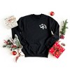 Simply Sage Market Women's Graphic Sweatshirt Tis The Season Holly Berries Mini - 3 of 4