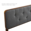 Modway Collins Tufted Twin Fabric and Wood Headboard - 4 of 4