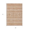 Copper And Ivory Southwestern Washable Indoor Outdoor Area Rug - 3 of 4