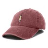 Dalix Pina Colada Embroidered Cap Cotton Baseball Cute Cool Dad Hat Womens - 4 of 4