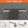 CLIHOME Set of 5 Bathroom Hardware Set, Wall Mounted Towel Rack, Stainless Steel Towel Holder - 2 of 4