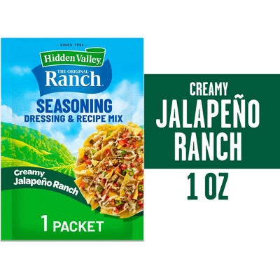 Hidden Valley Jalapeno Ranch Dressing and Seasoning Mix - 1oz
