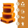 Silipint: Silicone Go Go Bowls: Set of 4: Sun Storm - Sizes: 10, 20, 30 oz - 3 of 4