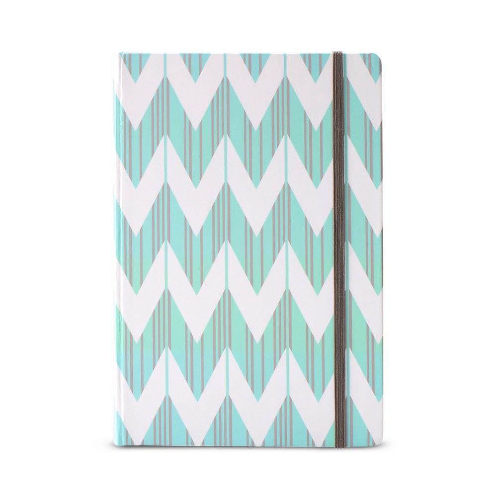 Photos - Notebook Argento Dabney Lee Journal  - Mint / Chevron (240 pages, lined)