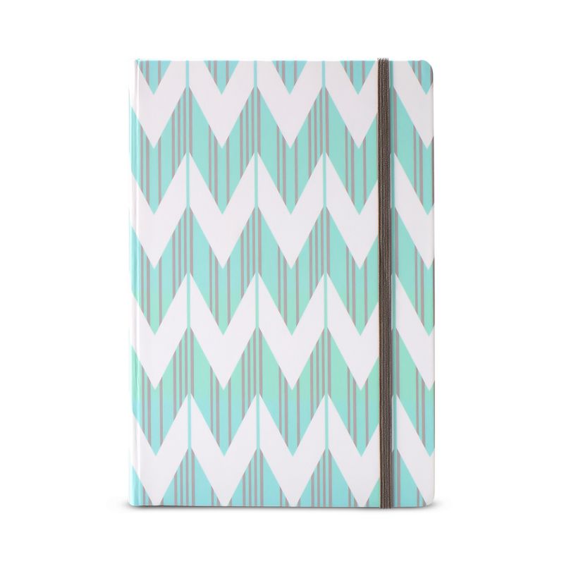 Dabney Lee Journal (240 pages, lined) - Mint / Chevron, 1 of 5