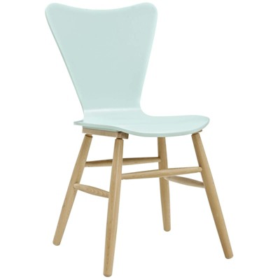 ModwayCascade Wood Dining Chair Light Blue
