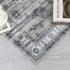 Washable Rug Vintage Rug Non Slip Indoor Floor Carpet Boho Accent Area Rug for Living Room Bedroom Kitchen - 4 of 4