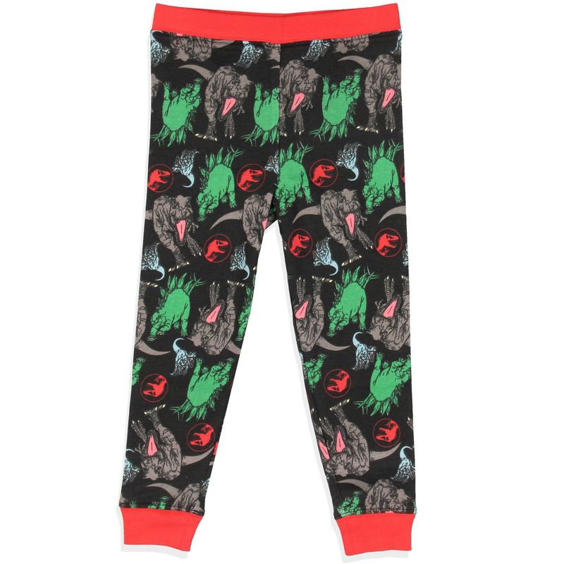 Jurassic World Toddler Boys' Movie Film Park Tight Fit Sleep Pajama Set Multicolored, 4 of 5