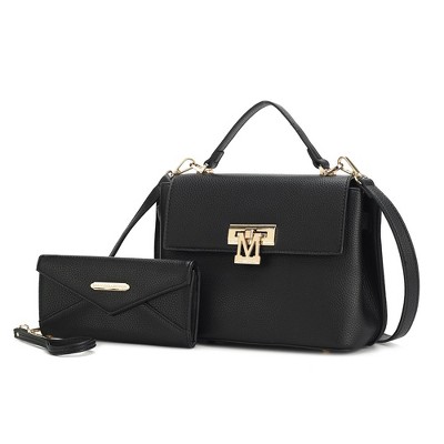 MKF Collection Hadley Women’s Satchel Bag with Wristlet Wallet by Mia K