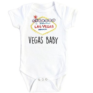 Las Vegas - Baby Boy Girl Clothes Infant Onesie® Funny Cute Newborn 1E GS1 - 1 of 1