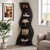 Tribesigns 70" 5-Tier Corner Shelf - 2 of 4
