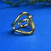 SOHI Women Golden Ring - 2 of 3