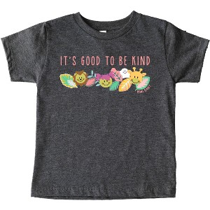 The Juniper Shop Mini Smiley It's Good To Be Kind Aria Toddler Short Sleeve Tee - 1 of 4