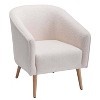 Modern Barrel Accent Chair - WOVENBYRD - 3 of 4